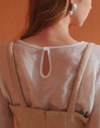 Delicate Sheer Mesh Top