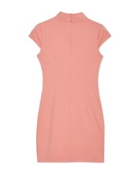 Qipao DRESS Textured Slit Cheongsam