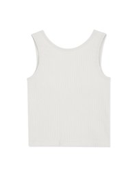 Little V Notch Neck Striped Bra Top
