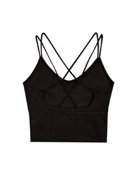 Comfy Seamless Double Crossback Bra Top