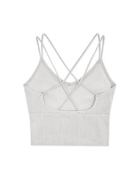Comfy Seamless Double Crossback Bra Top