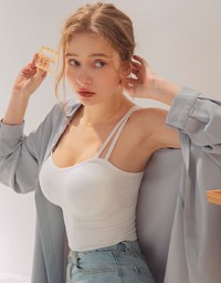 Comfy Seamless Double Straps Bra Top