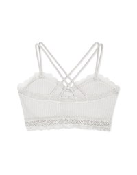 Comfy Seamless Scrunch Lace Bralette