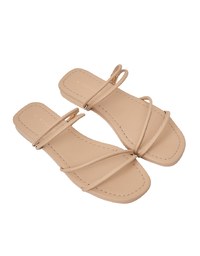 2Way Thin-Strappy Flat Sandals