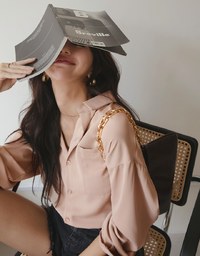 Anti-Wrinkle Iron Free Blouse Shirt