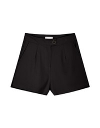 Sleek CEO Style Slimming Suit Shorts