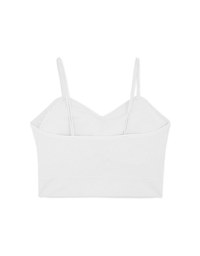 Dual-Strap Sweetheart Bra Top (With Detachable Bra Pad)