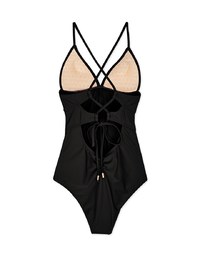 【SLIMMING】Crossback Waist Trainer Sculpting Swimsuit Push Up Bra Padded
