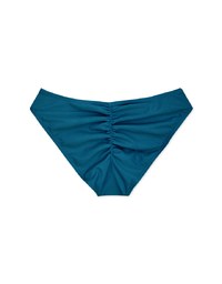 Plain Ruched Back Bikini Bottom