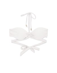 【PUSH UP】2Way Ring-Embellished Bikini Top