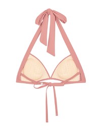 【PUSH IN 】Extra Wide Side Strap Bikini Top with Thin Bra Padded