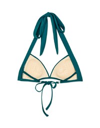 【PUSH IN 】Extra Wide Side Strap Bikini Top with Thin Bra Padded