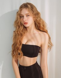 AIRY Cooling Push-Up Tube Bra(Large Size)