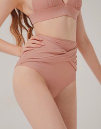 【SLIMMING】Cross-bond Waist-Trainer Sculpting Bikini Bottom