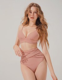【SLIMMING】Cross-bond Waist-Trainer Sculpting Bikini Bottom