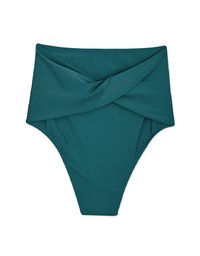 【SLIMMING】Cross-bond Waist-Trainer Sculpting Bikini Bottom