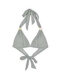 【PUSH UP】Bohemien Weave Braided Straps Bikini Top (Thick Padded)
