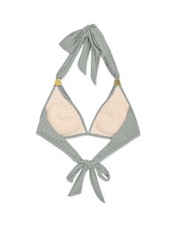 【PUSH UP】Bohemien Weave Braided Straps Bikini Top (Thick Padded)