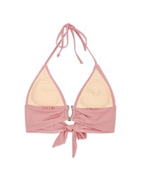 【PUSH UP】Halter Criss Ring Push Up Bikini Top (Thick Padded)