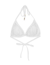 【PUSH UP】Bohemien Weave Braided Bikini Top With Bra Padded