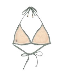 【PUSH UP】Bohemien Weave Braided Bikini Top With Bra Padded