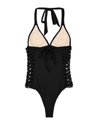 【PUSH UP 】Sensual Side-Hollow Braided Swimsuit Push Up Bra Padded