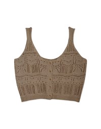 Knit Crop Tank Top