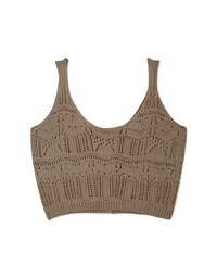 Knit Crop Tank Top