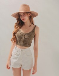 Knit Crop Tank Top