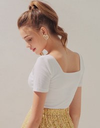 Basic Minimalistic Crop Top