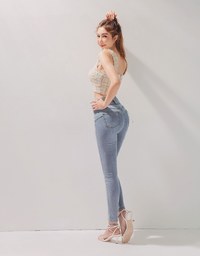 Tall Girl- Breezy Cooling No Filter Denim Jeans Pants