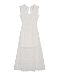 Paisley Lace Maxi Dress