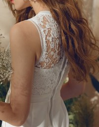 Jacquard Lace Playsuit (With Non-Detachable Bra Pads)