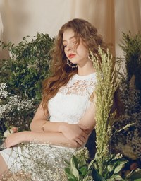 Jacquard Lace Playsuit (With Non-Detachable Bra Pads)