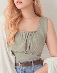 Enhanced Side-Smoothing Extra-Crop Bra Top