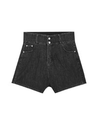 【Den!m LITE】Denim SHORTS Cooling Fabric Jeans Shorts Extra High Waisted No Filter