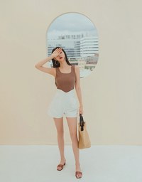 Minimal Textured Tank Top