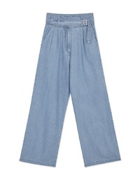 High Waisted Denim Jeans Flare Pants