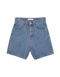 Classic Roll-Up Denim Jeans Short