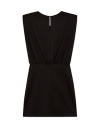 Edgy Smart Bodycon Dress (With Non-Detachable Shoulder Pads)