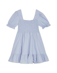 Sweet Sultry Puff Sleeve Flare Mini Dress