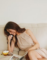 Halter Top & Wrap Skirt Set Wear