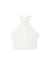 Qipao TOP Embossed Cheongsam Halter Neck Vest Cami Tank Top
