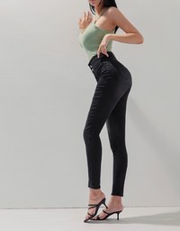 Regular Height- No Filter Shape-Up Slimming Skinny-Fit Denim Jeans Pants 2.0 (With Butt Padding)