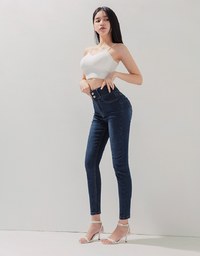 Regular Height- No Filter Shape-Up Slimming Skinny-Fit Denim Jeans Pants 2.0 (With Butt Padding)