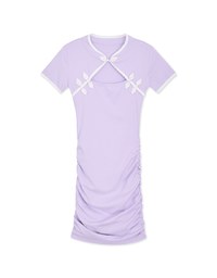 Qipao DRESS Hollow Front Side-Drawstring Bodycon Cheongsam