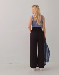 360° High Waisted Pleated Suit Straight-Leg Pants