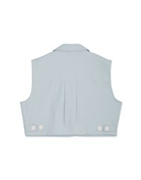 Iconic Dual-Pockets Crop Blouse Shirt