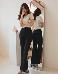 Beyond Basic Twisted Crop Top