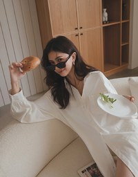 Minimal Simplicity Long Blouse Shirt